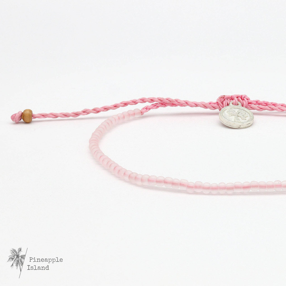 Ka'anapali Frosted Glass Beaded Bracelet by Pineapple Island