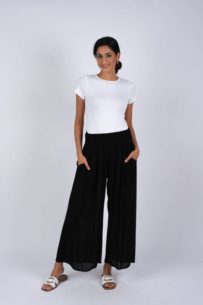 Black Comfy Palazzo Pants