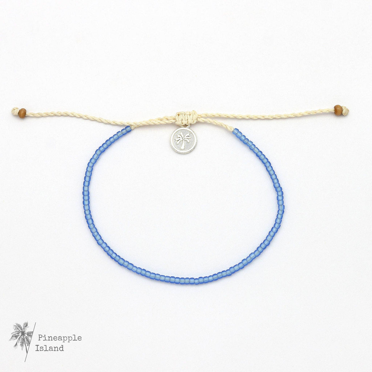 Ka'anapali Frosted Glass Beaded Bracelet by Pineapple Island
