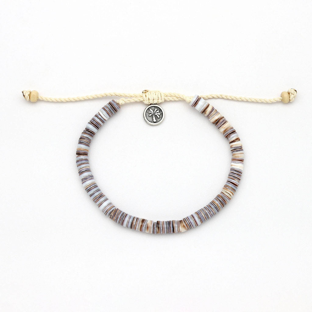 Pakui Natural Bead Bracelet, Beaded Bracelet, Surf Jewelry