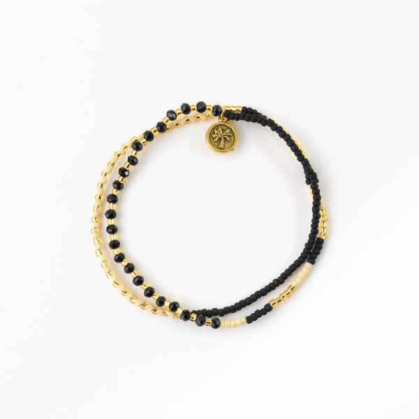 Monte Carlo Bracelet, Beaded Bracelet, Summer Jewelry