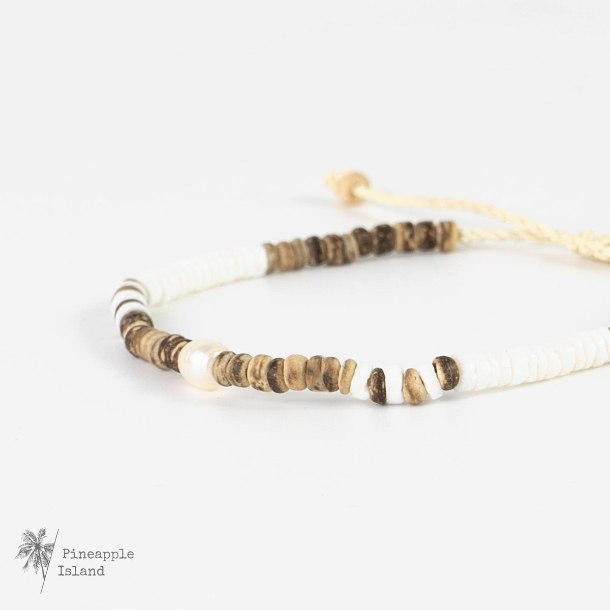 Kauai Surfer Anklet, Surf, Beaded Anklet by Pineapple Island