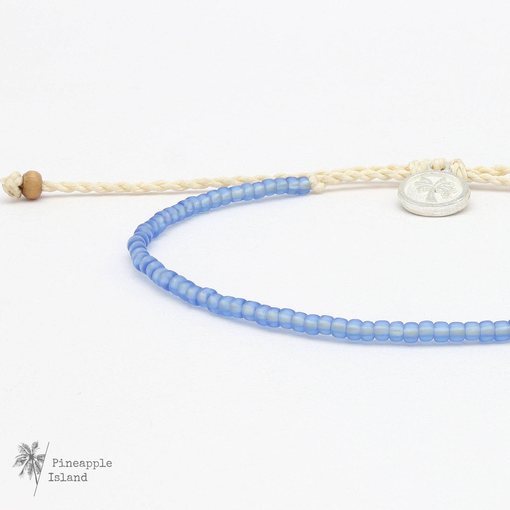 Ka'anapali Frosted Glass Beaded Bracelet by Pineapple Island