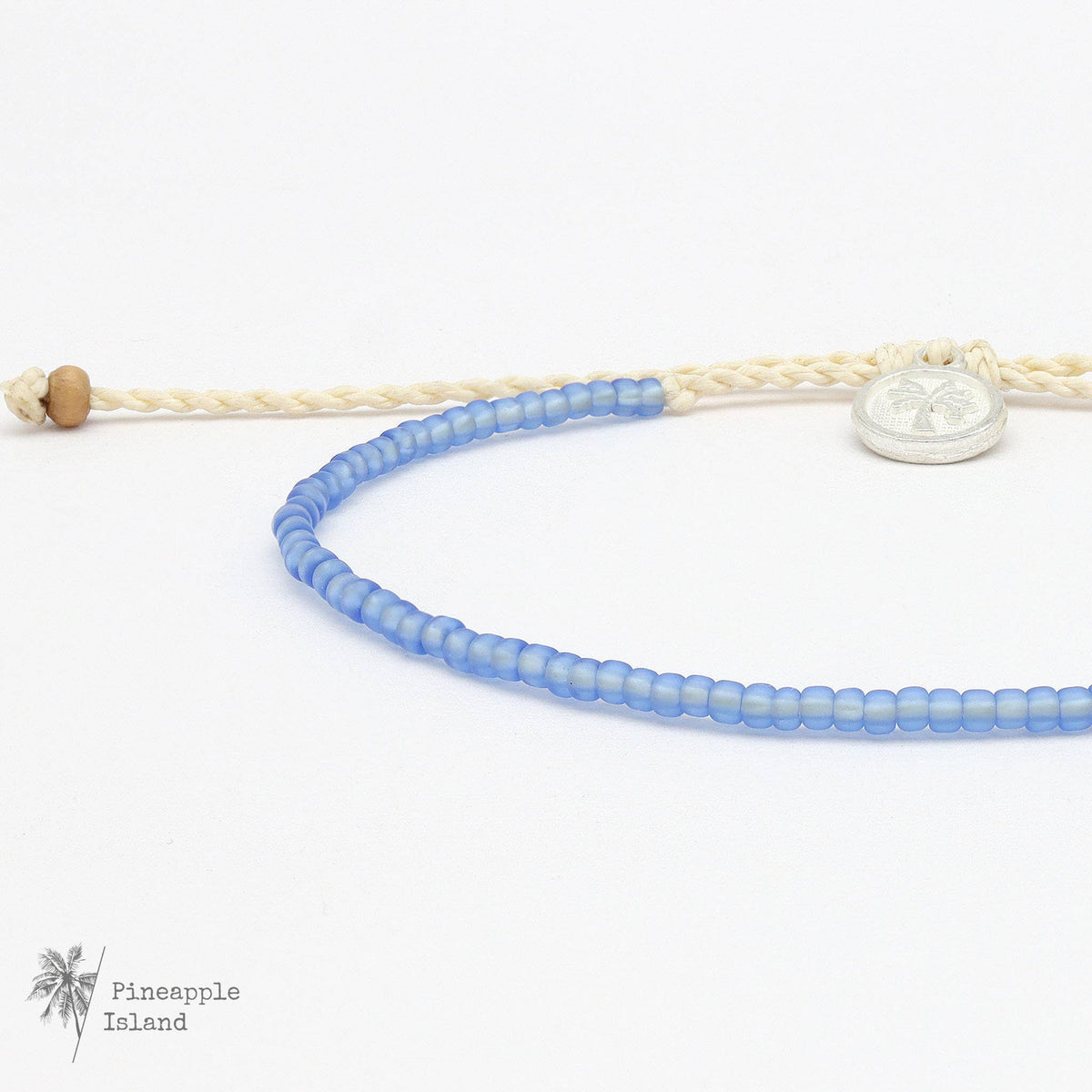 Ka'anapali Frosted Glass Beaded Bracelet by Pineapple Island