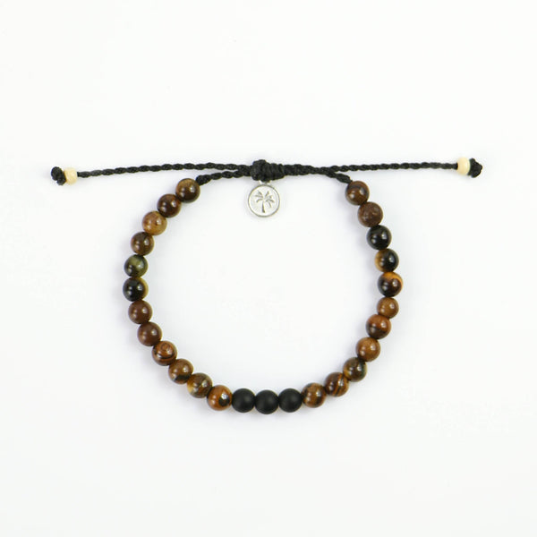 Cannon Beach Natural Stone Bracelet by Pineapple Island