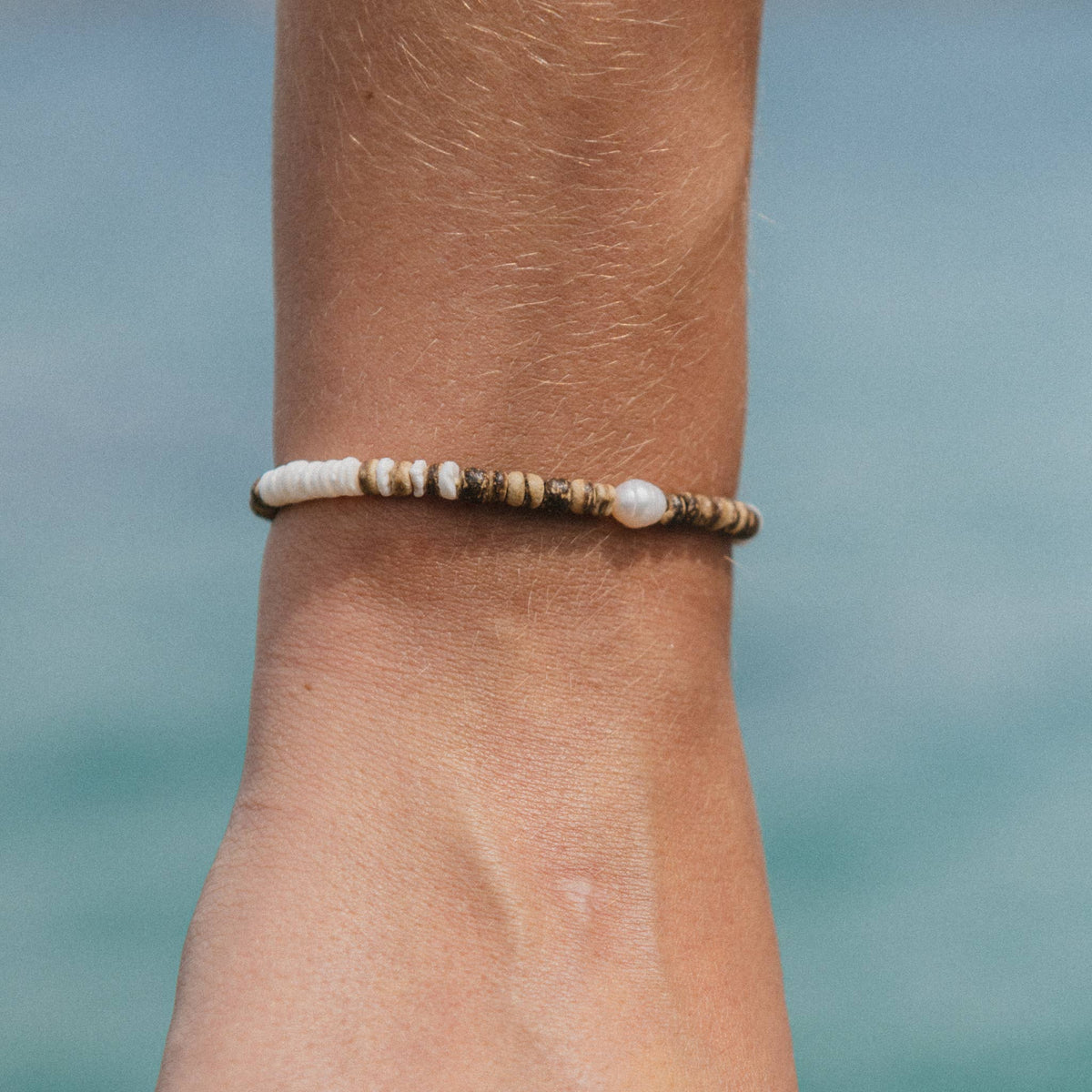Kauai Surfer Bracelet, Beaded Bracelet, by Pineapple Island