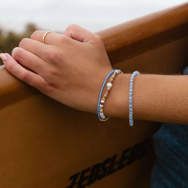 Kauai Surfer Bracelet, Beaded Bracelet, by Pineapple Island