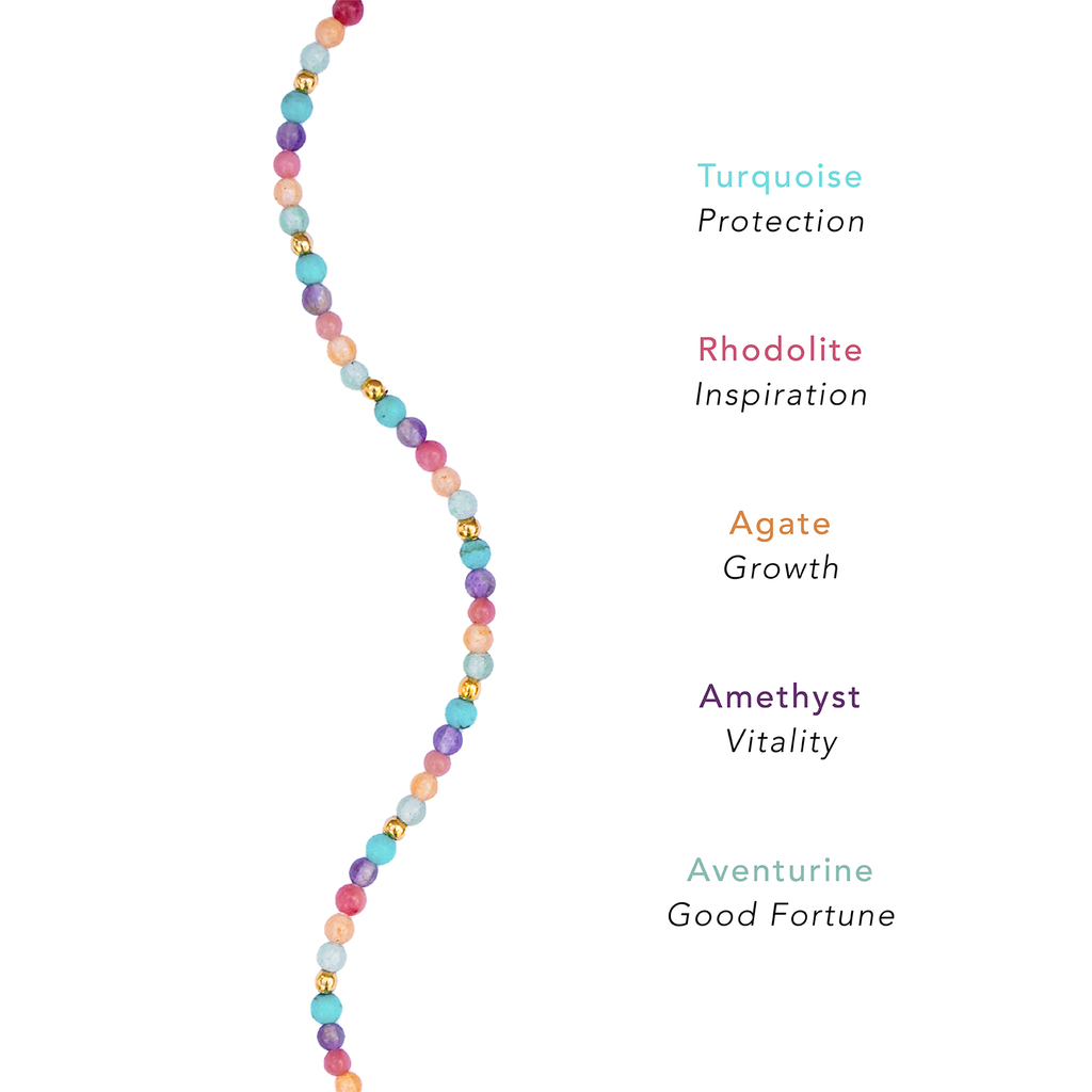 Vibrant Spirit 2mm Healing Anklet