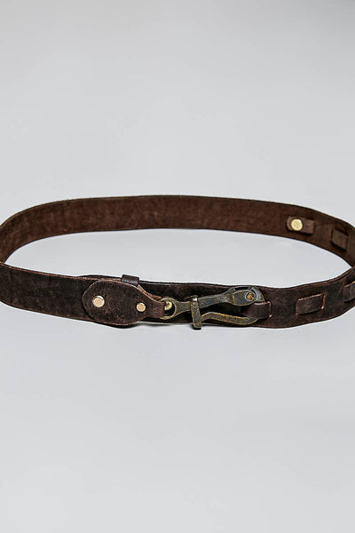 Rugged Handcrafted Vintage Genuine Leather Belt