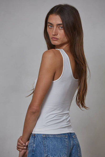 S1006-1 | Seamless Reverse U-V Neck Tank