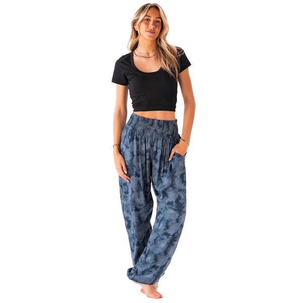 Pampa Point Harem Pants with Pockets