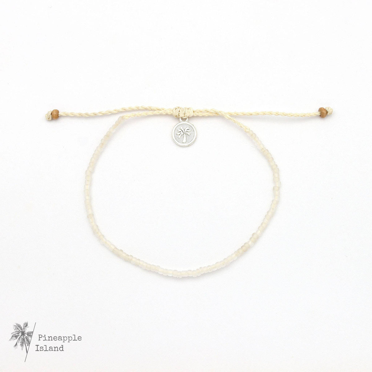 Ka'anapali Frosted Glass Beaded Bracelet by Pineapple Island