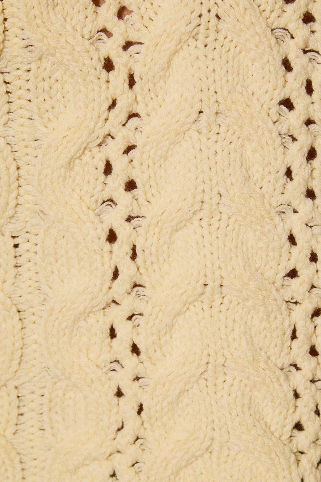 CABLE KNIT SWEATER TOP