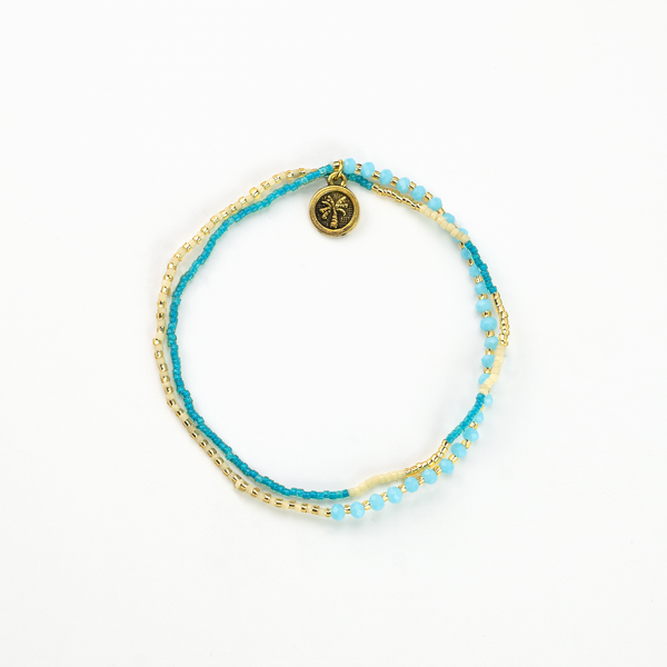 Monte Carlo Bracelet, Beaded Bracelet, Summer Jewelry