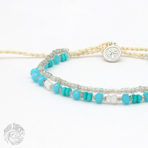 Kanawa Beach Beaded Anklet, Beachy Anklet by Koh Surf