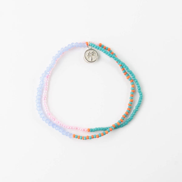 Monte Carlo Bracelet, Beaded Bracelet, Summer Jewelry
