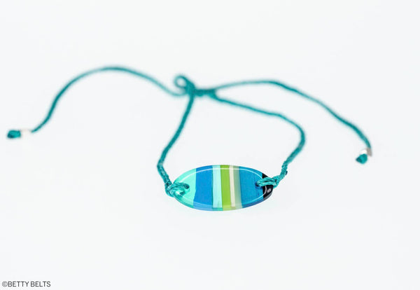 SURFY Upcycled Surfboard Resin Bracelet