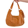 Hazel Hobo Shoulder Bag with Tassel