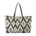 Tribal Spirit Adventure Weekender Bag In Black & White