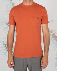 SHOULDERED PREM POCKET TEE