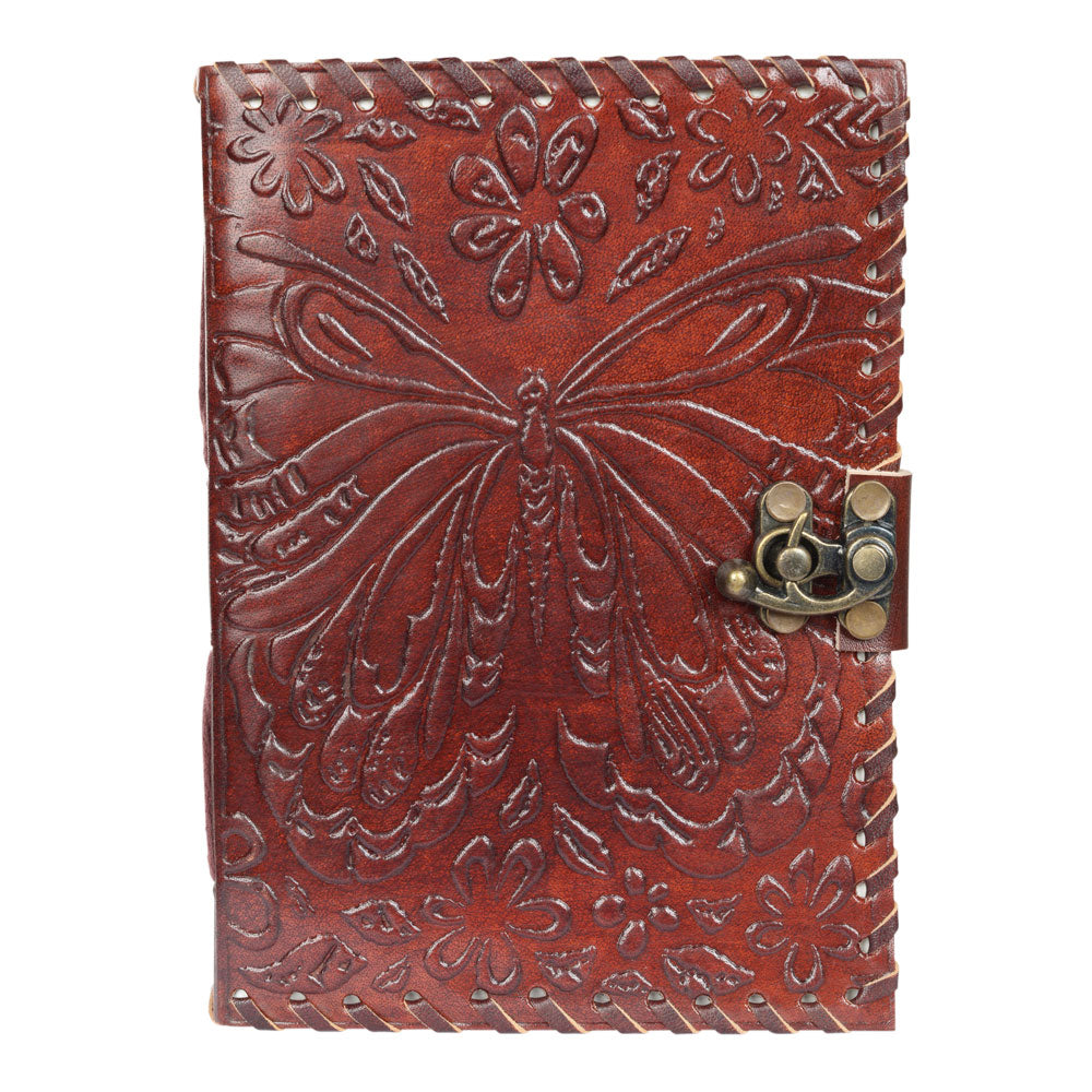 BUTTERFLY JOURNAL LEATHER 2942