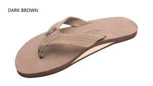 MENS Single Layer Premier Leather with Arch Support