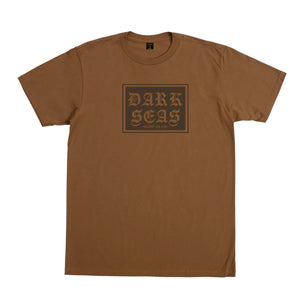 Cold water -tee BROWN