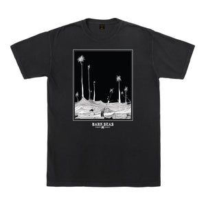 Undone-tee BLACK