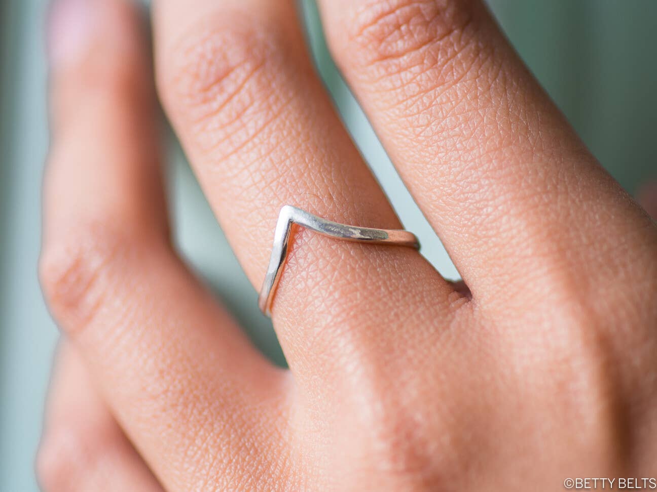 A Frame  SILVER Ring