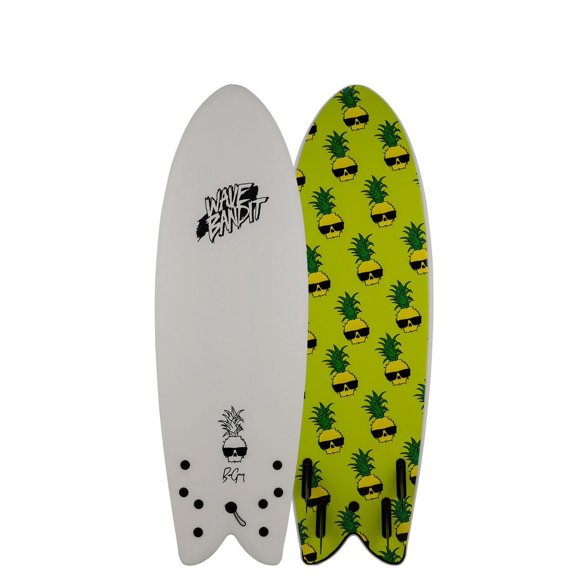Ben Gravy Retro Fish 5'8"Quad