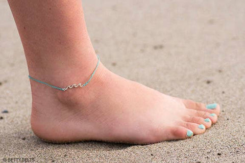 HUI HUI Wave Anklet
