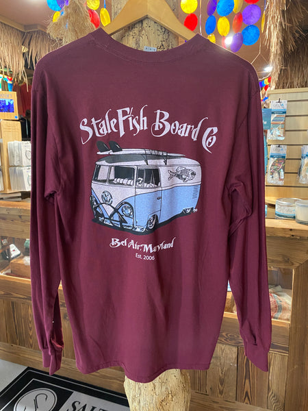 SHOP TEE L/S,  BUS