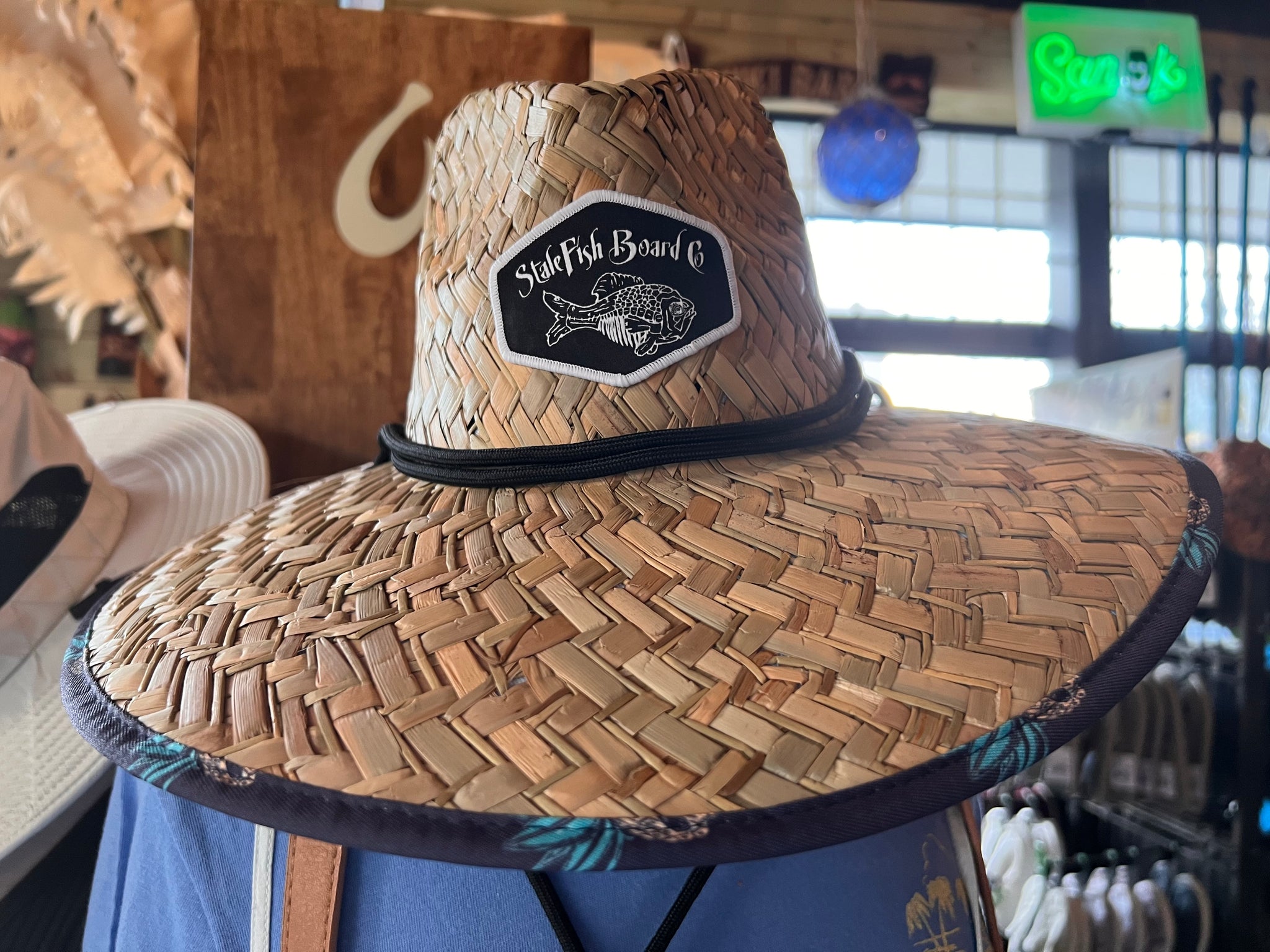 STALEFISH STRAW HAT *** Store pick up only