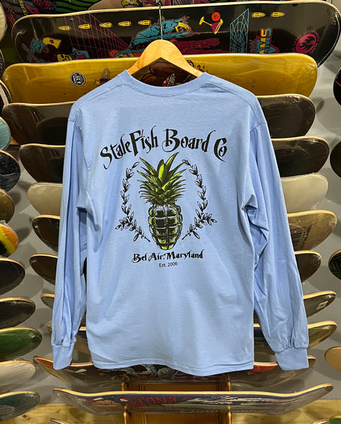 SHOP TEE L/S, Pineapple